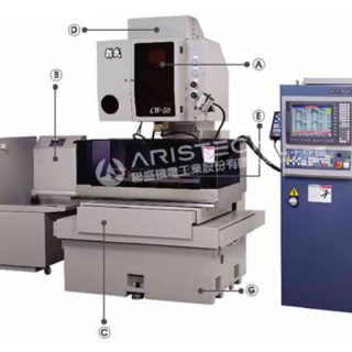 Máy Cắt Dây ARISTECH EDM CNC 5 Trục CW-70